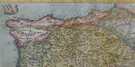 Mapa de España antiguo