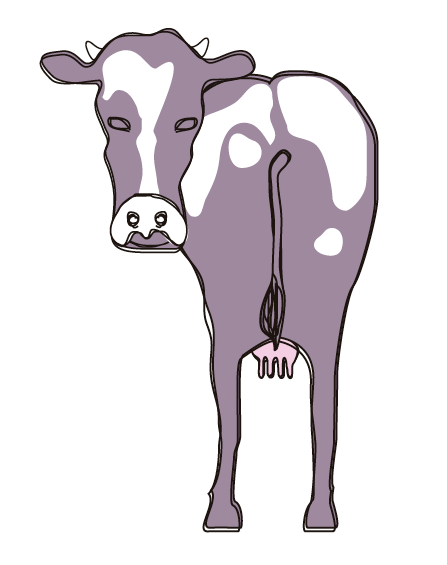 Vaca púrpura